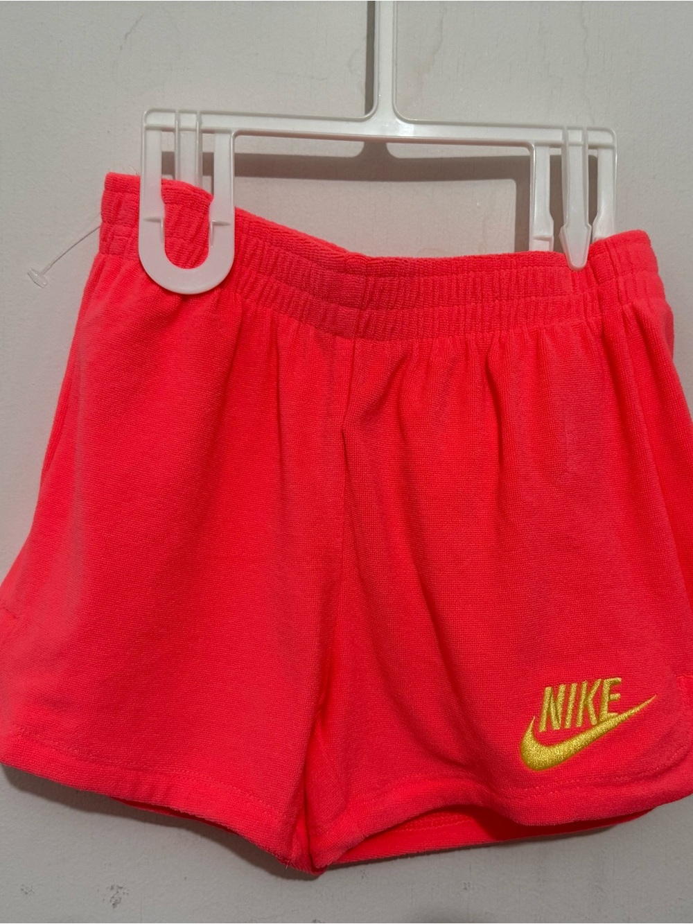 Nike  Shorts with Yellow Swoosh Size 6